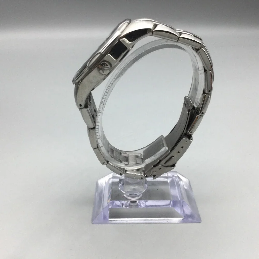 Callaway Golf Watch Mens 39mm Silver Tone Date New Battery 7.25" - Picture 5 of 12